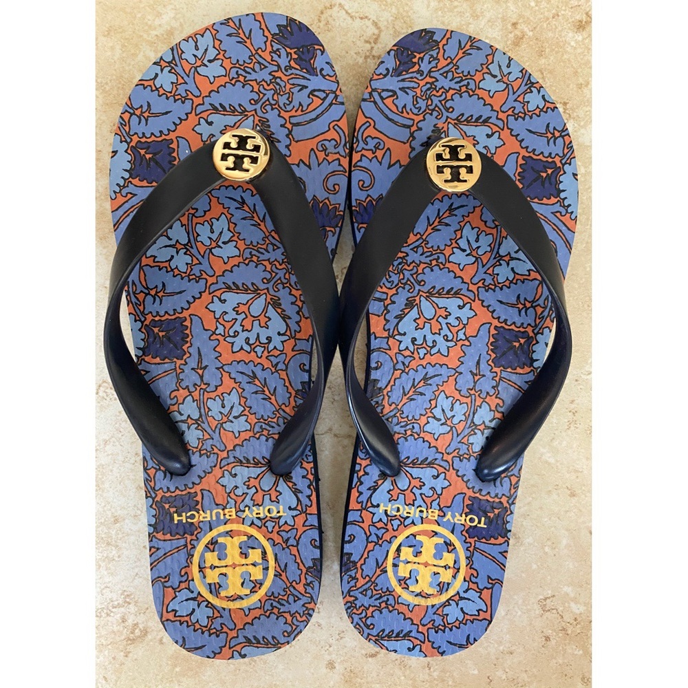 Tory Burch Sea Coral Artemis Thong Sandals